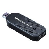Cam Link 4K Capture Card: Stream & Record DSLR, Camcorder, Action Cam in 4K/1080p for Gaming, Zoom, OBS on Windows & Mac
