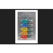 Buy Celebrations 11200-71 C6 LED Replacement Bulbs - Multi Color & Brightness for Festive Decor