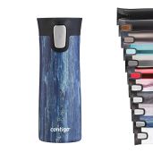 Contigo Pinnacle Autoseal Travel Mug: Leakproof Stainless Steel Coffee Tumbler, BPA-Free, 420ml - Perfect for On-the-Go!