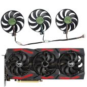 Coolerage 87mm T129215SU Fans for ASUS RTX 2060/2070/2080 & 5700 - High-Performance Cooling Solution