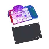 ASUS GeForce RTX 4090 Water Cooling Block - Copper GPU Waterblock with RGB LED Backplate