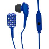 Craig Electronics CHP4831-BL Bling Ear Buds with Microphone - Stylish Blue Audio Accessory