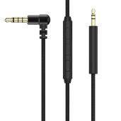Cubilux 3.5mm to 2.5mm Headphone Cable with MIC for Bose, Sennheiser & JBL - 4 FT Compatible with Noise Cancelling Models