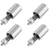 DGZZI M3 Silver CPU Screws for Intel 115X - 4PCS Water Cooling Mounting Kit