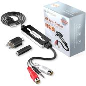 Digitnow USB Audio Capture Card: Convert Vinyl & Cassette to MP3 for Mac & Windows 10/8/7/Vista/XP