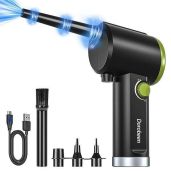 Buy DOROBEEN Cordless Air Duster - 41000RPM Portable Electric Blower for Electronics & Keyboard Cleaning