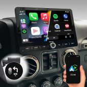 "Upgrade Your Jeep Wrangler JK (2007-2018) with DYNAVIN 10" Touchscreen Car Stereo: Wireless CarPlay, Android Auto & GPS"
