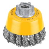Buy Dewalt DW4910 4-Pack 3-Inch Knotted Cup Brush - Durable Carbon Steel for Efficient Cleaning