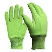 Buy Digz Cotton Jersey Garden Gloves in Green - Medium Size for Ultimate Comfort & Durability