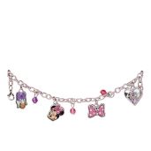 Shop Disney Minnie Charm Bracelet: Metal Charms & Jelly Beads for a Magical Accessory