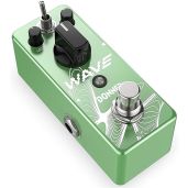 Donner Wave Delay Pedal: Digital & Analog Warm Delay for Electric Guitar - True Bypass, 2 Modes for Perfect Sound