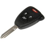 Buy Dorman 92087 Keyless Entry Transmitter Cover for Jeep - Durable Black Design