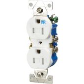 Buy EATON TWR270W 15-Amp Tamper-Resistant Duplex Receptacle - Weather-Resistant, 125V, 2-Pole, White