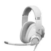 EPOS H6Pro Closed Acoustic Gaming Headset - Lightweight Over-Ear Mic for Xbox, PS4, PS5 & PC - Lift-to-Mute Feature - White