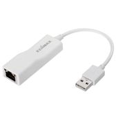 Edimax USB 2.0 Fast Ethernet Adapter - 100Mbps Plug & Play for Windows & MacBook Pro/Air - EU-4208