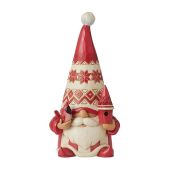 Shop Enesco Jim Shore Nordic Noel Gnome Figurine with Cardinal - 7.5 Inch Multicolor Decor