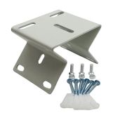 Durable Corner Mount Metal Bracket for CCTV Cameras - Right Angle Holder Adapter