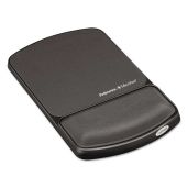 Fellowes 9175101 Gel Wrist Rest & Mouse Pad with Microban - Graphite, 10.1x6.8x0.9 inches for Ultimate Comfort