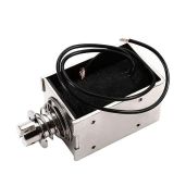 Fielect DC 12V 50N Solenoid Electromagnet - 15mm Stroke Push Pull Linear Motion JF-1578B