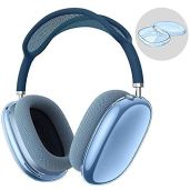Fintie Clear TPU Case for AirPods Max - Anti-Scratch Protective Cover in Clear Blue