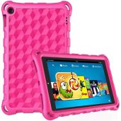 DiHines Lightweight Shockproof Case for Fire 7 Tablet - Kids Friendly, Compatible with 7th & 9th Gen (2017/2019)