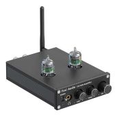Fosi Audio T20 Bluetooth 5.0 Tube Amplifier: Hi-Fi 2 Channel Class D Amp for Home Speakers