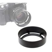 Fotasy 40.5mm Vented Metal Lens Hood for Fuji, Leica, Panasonic, Olympus & Sony - Screw-in Design for Enhanced Photography