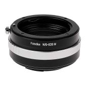 Fotodiox Lens Mount Adapter for Nikon G/DX to Canon EOS M - Aperture Control Included