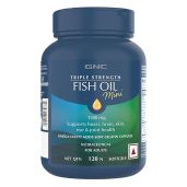Buy GNC Triple Strength Omega 3 Fish Oil 1000mg - 120 Count for Joint, Skin, Eye & Heart Health Support