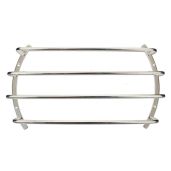 "Goldwood 15" Chrome Steel Woofer Protection Grille - Durable Speaker Accessory (BAR-15)"