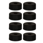 Goldwood Speaker Non-Marking Rubber Feet for Cabinets - Black (F615) | Durable & Easy to Install