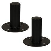 Goldwood TH44 Speaker Stand Top Hat 2 Cabinet Pole Mount - Black | Durable & Stylish Audio Solution