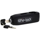 Grip-Lock GLBlack: Ultimate Motorcycle & Scooter Handlebar Security Lock for Safety