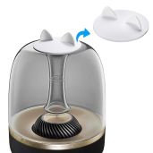 HK Aura Studio 3 Speaker Anti-Dust Cover - Silicone Lip for Harman Kardon Soundsticks 4 & Aura Studio 4 (Cat White)