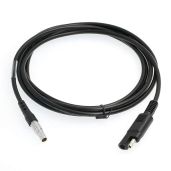 HangTon 12V External Battery Power Cable 7 Pin to SAE for Trimble R7 R8 R10 GPS GNSS Receiver - 1.8M Length