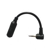 2.5mm Male to 3.5mm Female Headphone Adapter for Smartphones & Cordless Phones - Compatible with Panasonic Jack