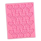 Heart Shape Silicone Molds for DIY Chocolate & Sugar Paste Cake Decor - Perfect for Birthday Parties!