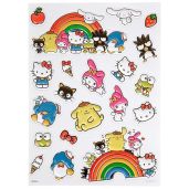 Hello Kitty and Friends Sanrio Raised Sticker Sheet: Perfect for Crafting & Collecting!