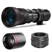 High-Power 420-1600mm f/8.3 Telephoto Zoom Lens for Canon EOS R Series Cameras