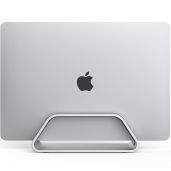 HumanCentric Vertical Laptop Stand for MacBook Pro & Air - Sleek Aluminum Holder for Apple Desks