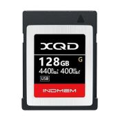 INDMEM XQD 128GB Memory Cards - High Speed 440MB/s Read, 400MB/s Write | 5X Tough MLC Flash Storage