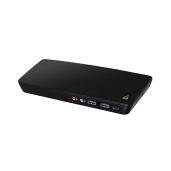 IOGEAR USB-C Triple Video Docking Station: 4K 30Hz, 2 DisplayPort, 1 HDMI, 60W PD - TAA Compliant GUD3C11