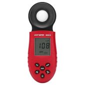 Handheld Illuminance Meter: Portable Lux Meter with Digital Display & Lens Cover for Accurate Illumination Measurement