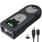 Inateck BCST-43 Bluetooth 1D Barcode Scanner with 2.4GHz USB Adapter & Screen Scanning - Exclusive Shortcuts Included!