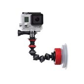 JOBY Suction Cup & GorillaPod Arm for GoPro HERO6, HERO5, Contour & Sony Action Cams - Ultimate Mounting Solution