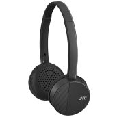 JVC HA-S23W Wireless On-Ear Bluetooth Headphones: Foldable, 17-Hour Battery Life, Stylish Black Design