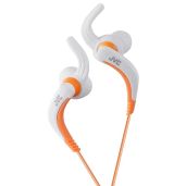 JVC HA-ETX30W Extreme Fitness Headphones Review: Best White/Orange Workout Earbuds