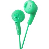 JVC HAF160G Gumy Ear Bud Headphones in Green - Affordable Comfort & Quality Sound