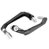 Buy KIMISS 7/8in CNC Aluminum Brake Clutch Lever Hand Guard for Motorcycles & Scooters - Silver