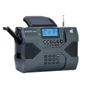 Buy Kaito Voyager Max KA900 Emergency Radio: Solar, Bluetooth, NOAA Alerts & MP3 Player - Perfect for Outdoor Adventures!